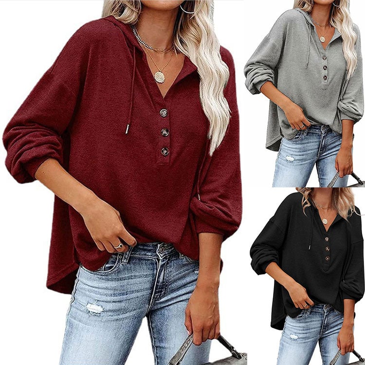 Jersey Amplio con Botones Casual