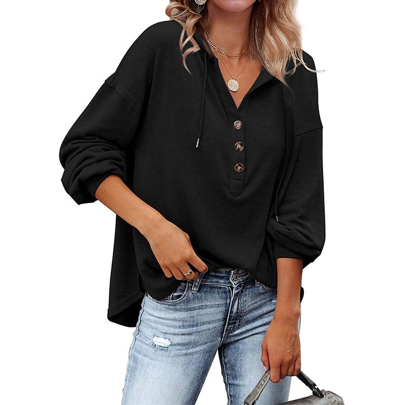 Jersey Amplio con Botones Casual