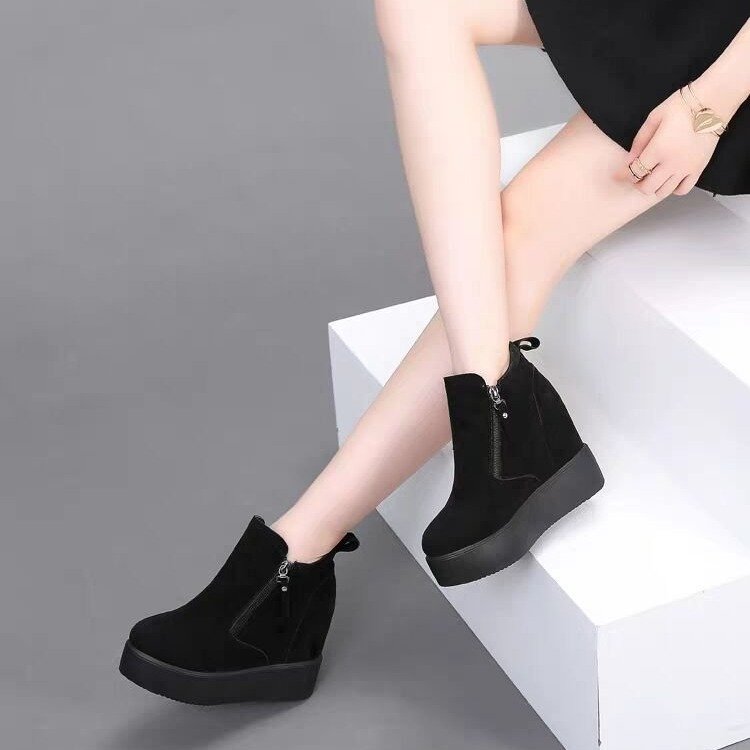 Botas Altas Casuales de Moda Británica para Mujer